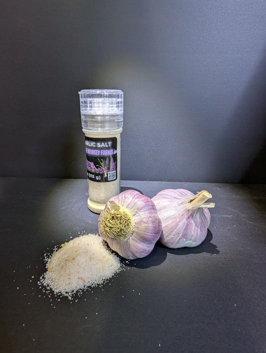 Garlic Salt 4 oz (choose from grinder, refill or giftpack)