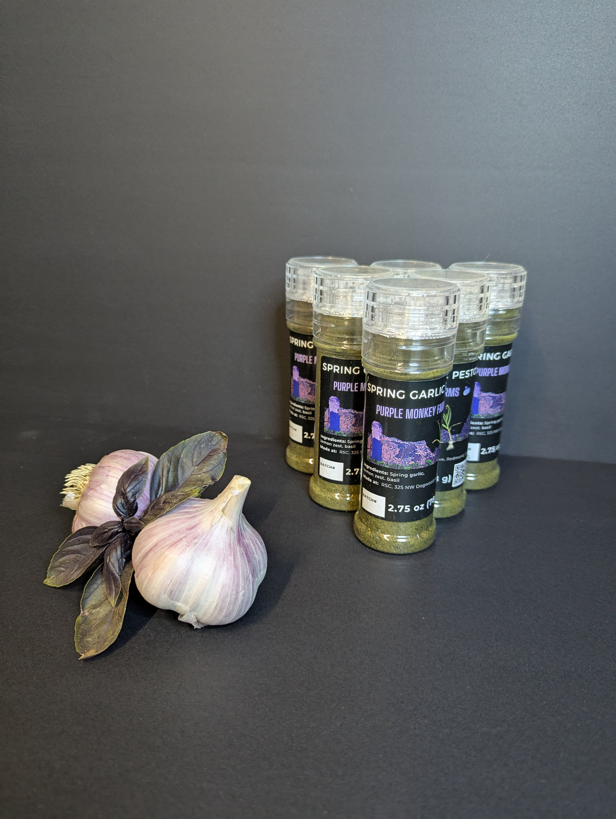 Spring garlic pesto