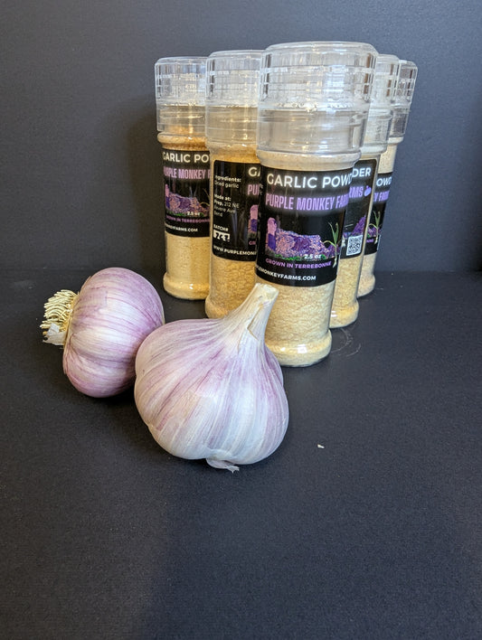 Garlic Powder 2.25 Oz (Choose from grinder, refill or giftpacks)
