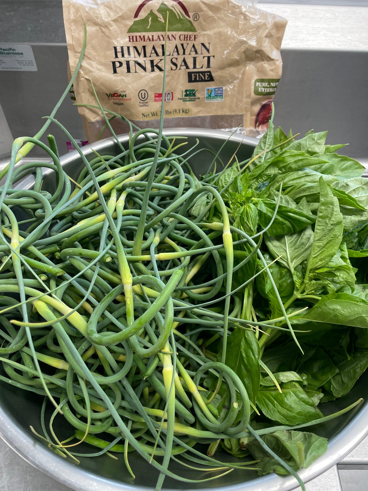 Basil Scape Salt