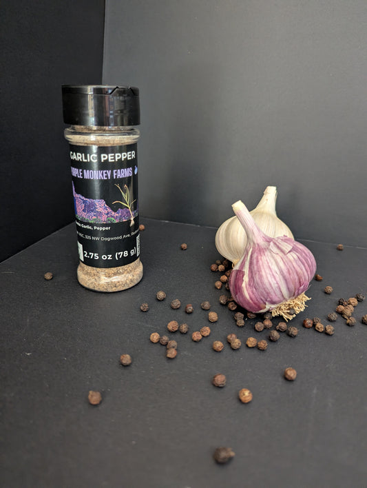 Hardneck Garlic Pepper